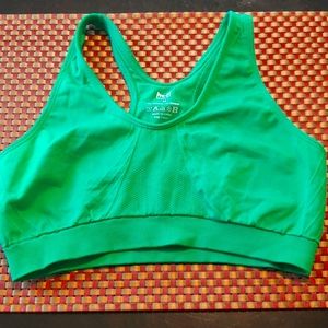 Green Sports Bra